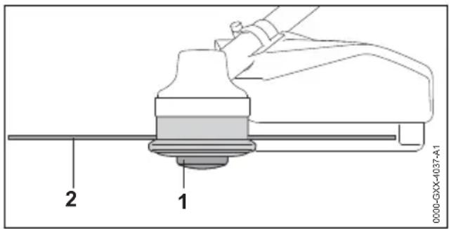 STIHL FS 235 R - Regolare il filo sula testa di taglio AutoCut - 1