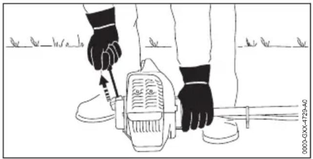 STIHL FS 235 R - Motor starten - 2