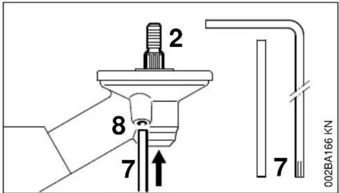 STIHL FS 56 R - Welle blockieren - 1