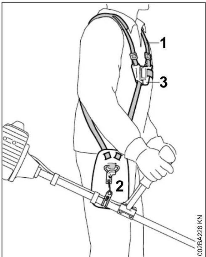 STIHL FS 56 R - Doppelschultergurt - 1