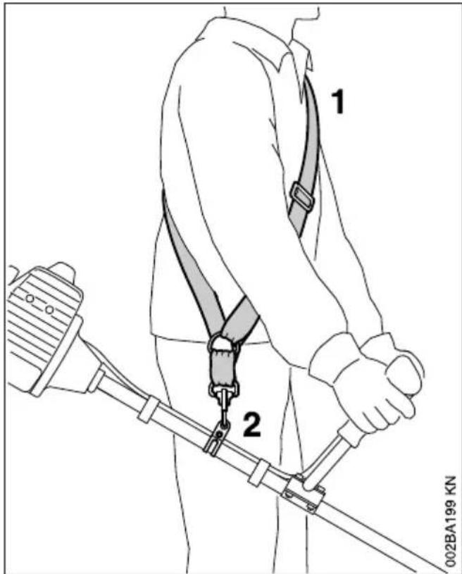 STIHL FS 56 R - Harnais simple - 1