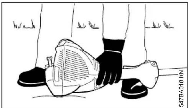 STIHL FS 56 R - Starten - 1