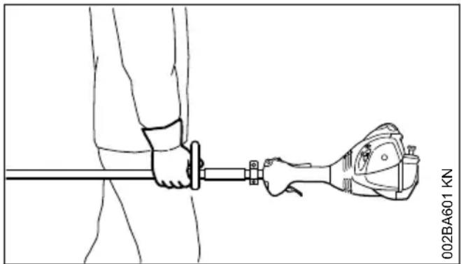 STIHL FS 56 R - Transport de la machine - 1
