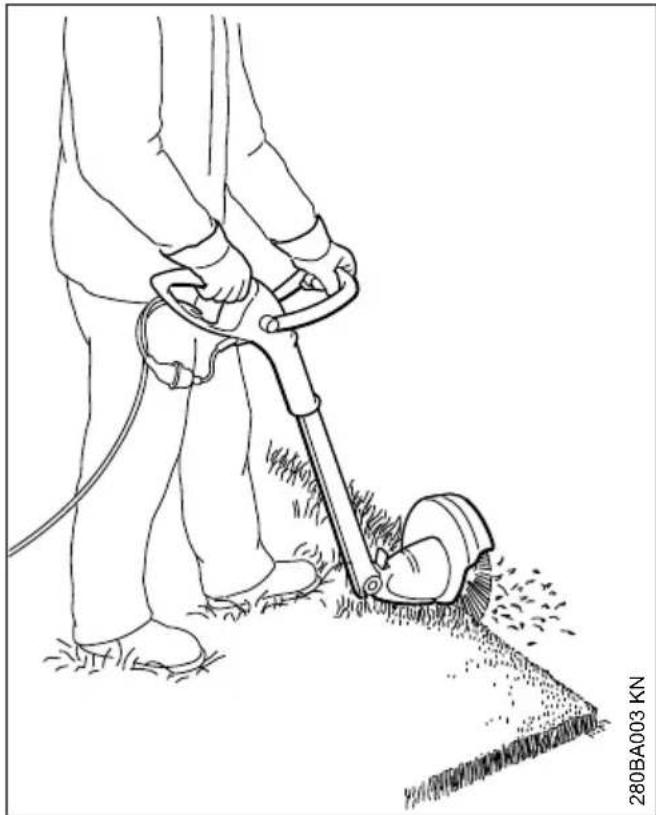 STIHL FSE 31 - Kanten schneiden (nur FSE 41) - 1