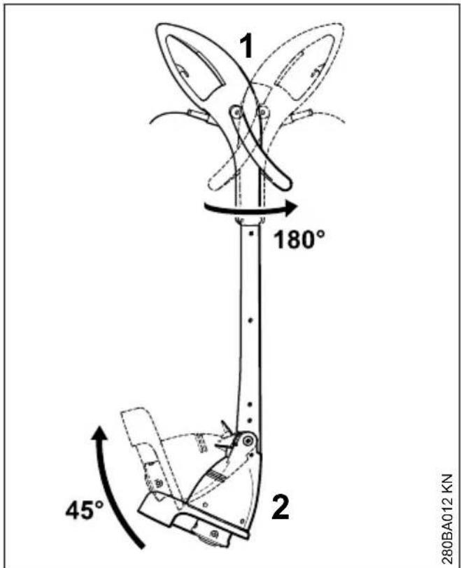 STIHL FSE 31 - Trasformazione dell'appa-recchiatura in tagliabordi - 1