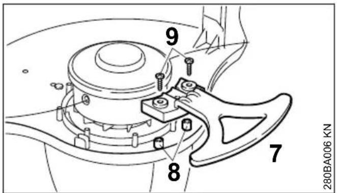 STIHL FSE 31 - Fitting the Bumper (FSE 41 only) - 1
