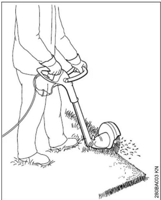 STIHL FSE 31 - Taglio di bordi (solo FSE 41) - 1