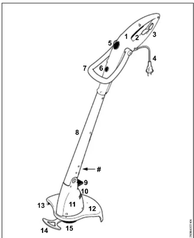 STIHL FSE 31 - Parts Subject to Wear and Tear - 1