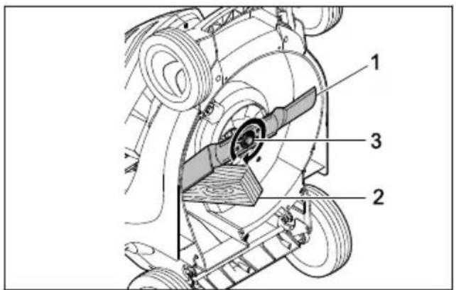 STIHL RMA 443 VC - Mantenimiento y almacenamiento - 1