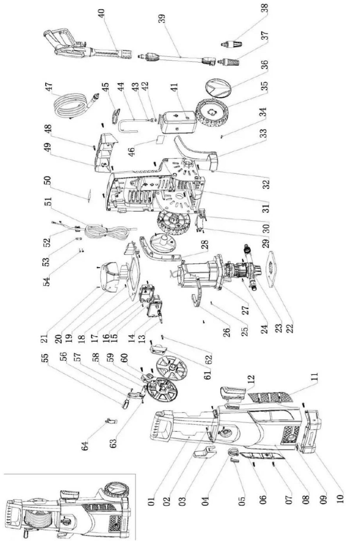 SCHEPPACH HCE2200 - Possíveis causas de avaria - 1