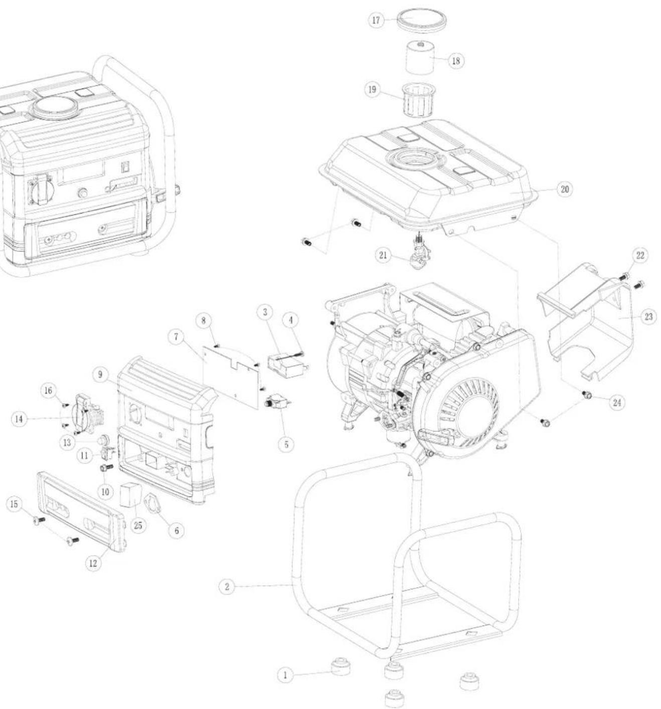 SCHEPPACH SG1000 - Hibaelháritas - 2