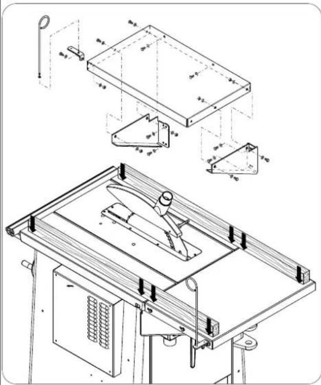 SCHEPPACH 1901304904 - Gereedschapssupport Fig."M" - 2