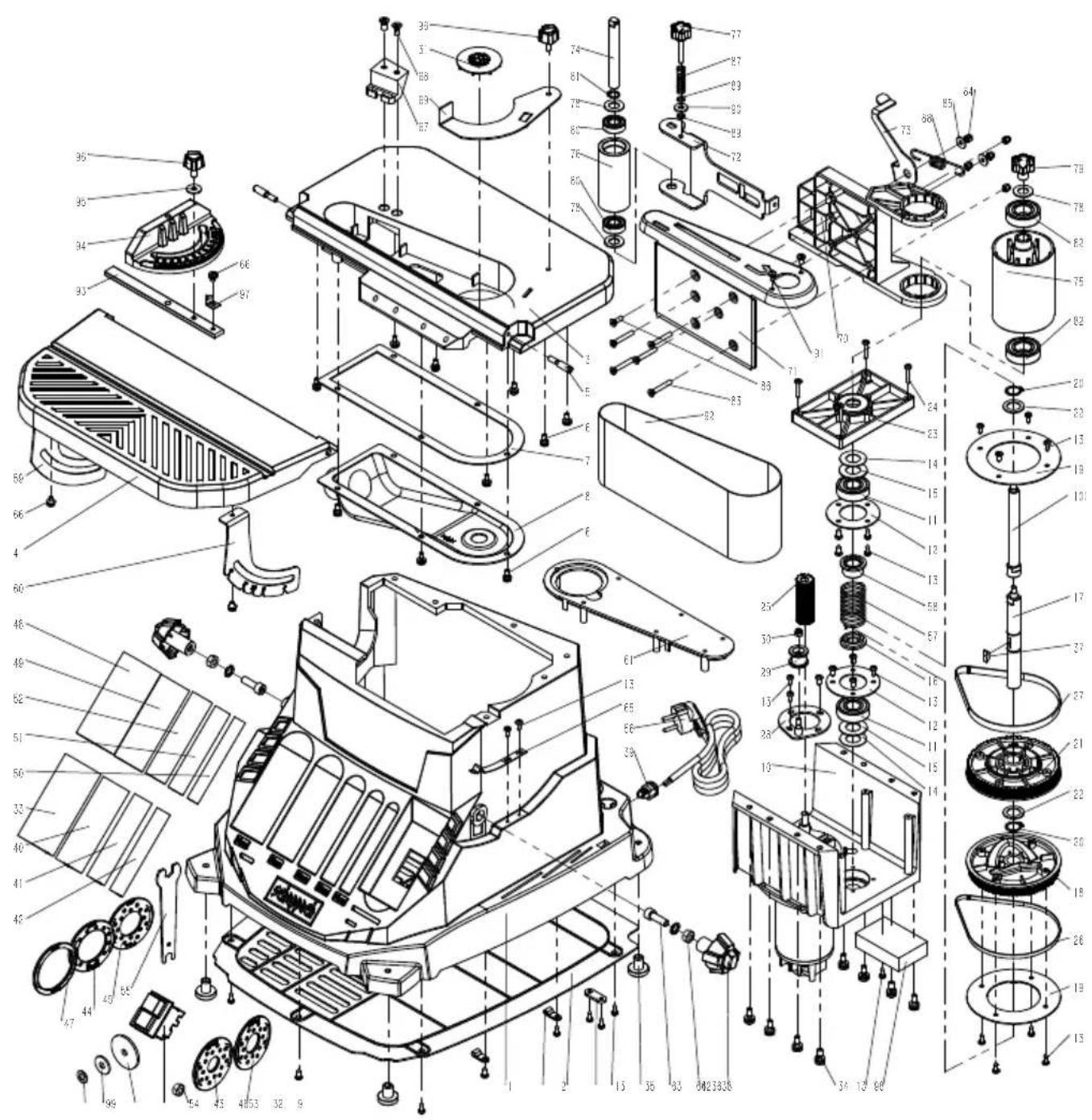 SCHEPPACH OSM600 - Resolução de problemas - 1