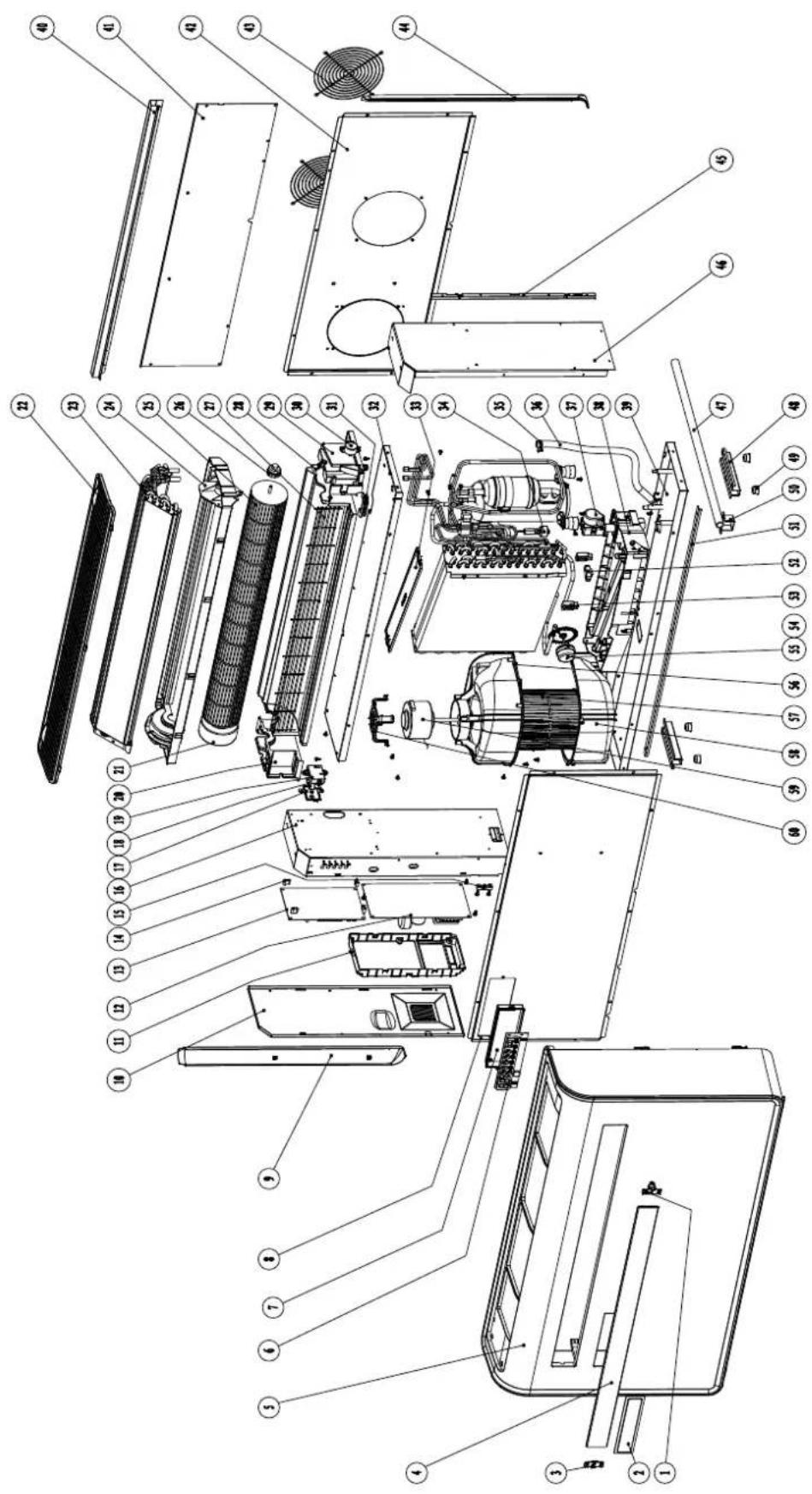 TROTEC PACW 2650 SH - Nomenclature et liste des pièces de rechange - 1