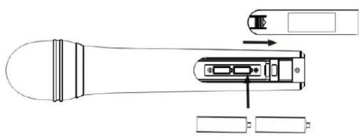 Skytec STWM722C - BATTERIEN ERSETZEN - 1