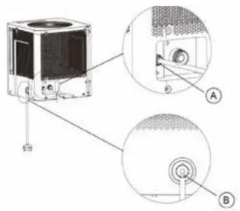 QLIMA D 720 WiFi - Pumpenentleerung (bei einigen Modellen) - 2