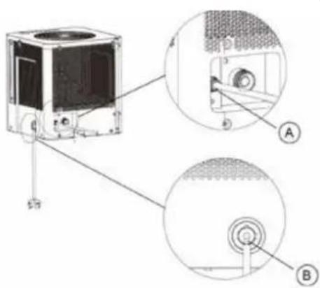 QLIMA D 720 WiFi - Pump draining (on some models) - 2
