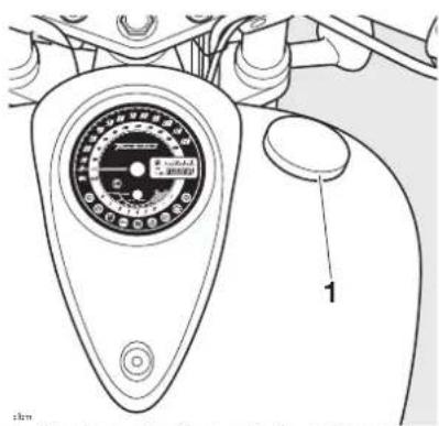 TRIUMPH Thunderbird Storm (2011) - Bouchon de réservoir de carburant - 1