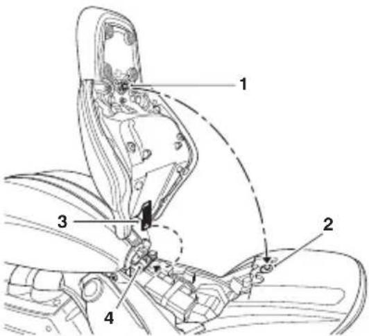 TRIUMPH Rocket 3 R (2023) - Avertissement - 1