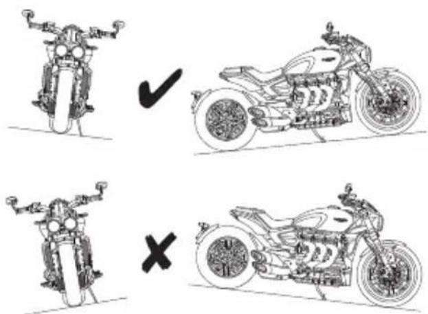 TRIUMPH Rocket 3 R (2023) - Avertissement - 1