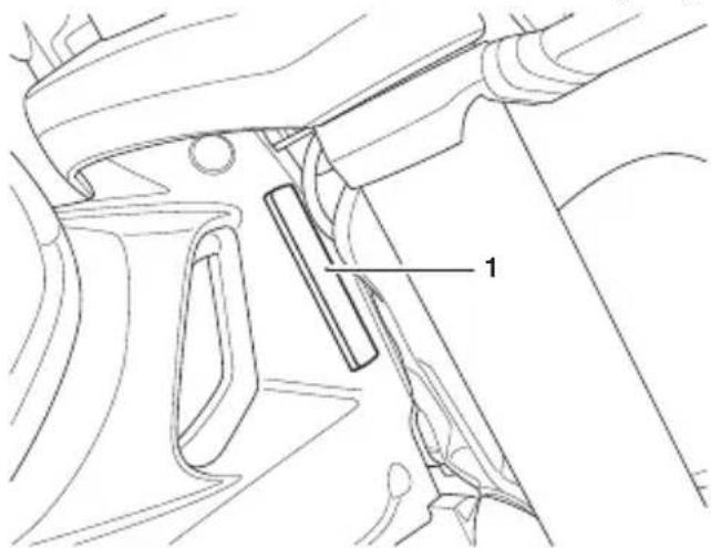 TRIUMPH Rocket 3 R (2023) - Identification des pièces vues de la position du conducteur - 2