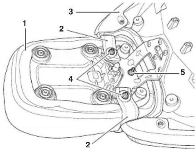 TRIUMPH Rocket 3 R (2023) - Options de selle - 1