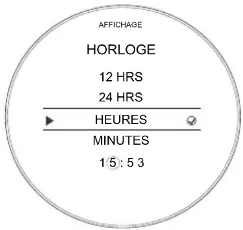 TRIUMPH Rocket 3 R (2023) - Configuration affichage - Horloge - 1