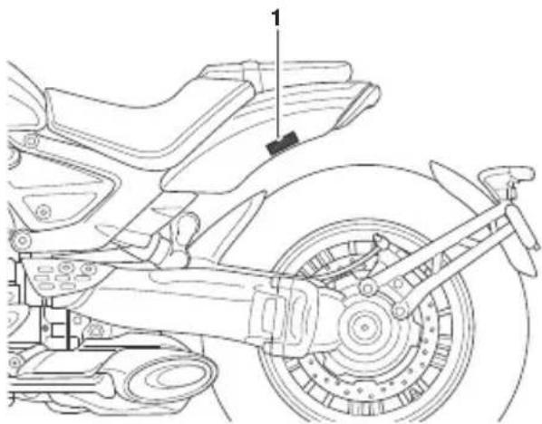 TRIUMPH Rocket 3 R (2023) - Fonctionnement de la clé standard - 1