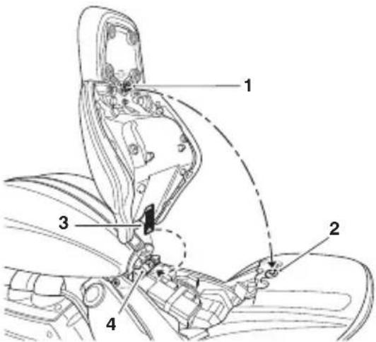 TRIUMPH Rocket 3 R (2023) - Avertissement - 1