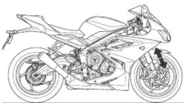 TRIUMPH Daytona Moto2 765 (2021) - Avertissement - 1
