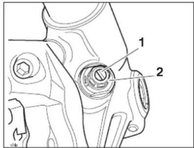 TRIUMPH Daytona 675 R (2016) - Amortissement de compression basse vitesse et haute vitesse - 1