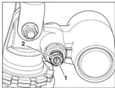 TRIUMPH Daytona 675 R (2016) - Vis de réglage d'amortissement de compression - 1