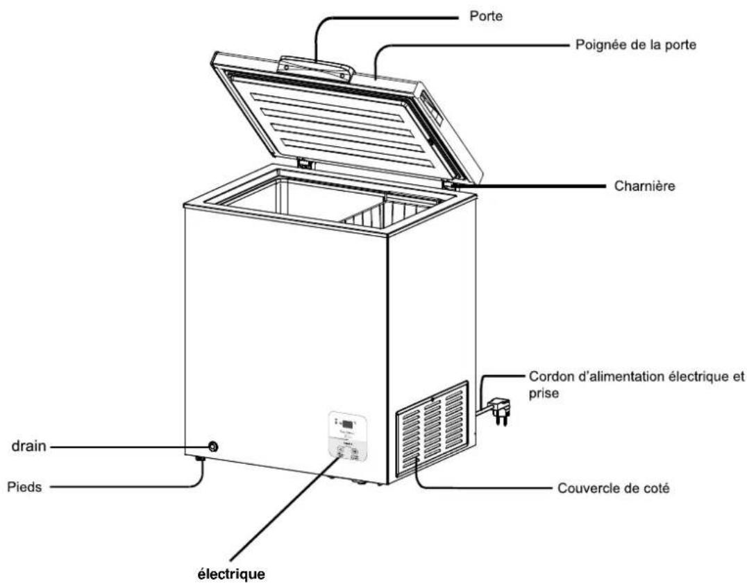 HISENSE FT325D4BW2 - Nom des PIECES et fonction - 1