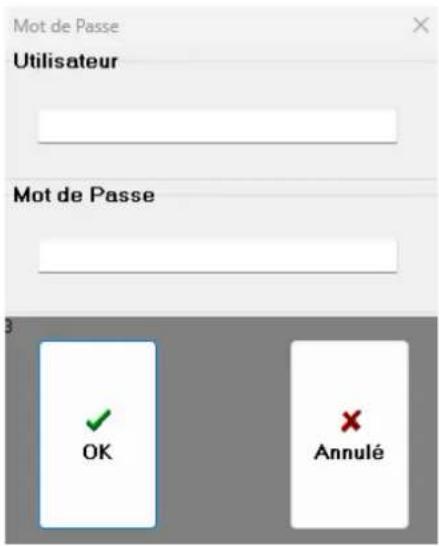 Dürkopp Adler 550D800 - Se connecter avec un mot de passe - 5