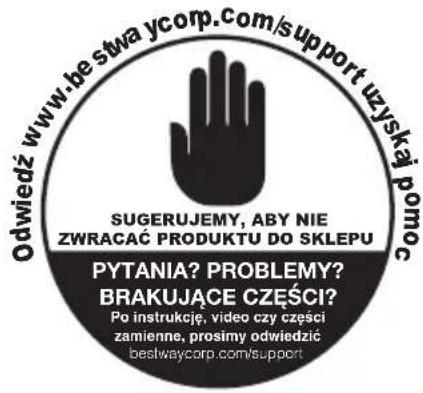 BESTWAY H2OGO! 53381 - NSTRUKCJA OBSŁUGI - 1