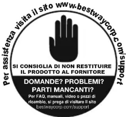 BESTWAY Flowclear 58634 - FILTRO A SABBIA MANUALE D'USO - 1