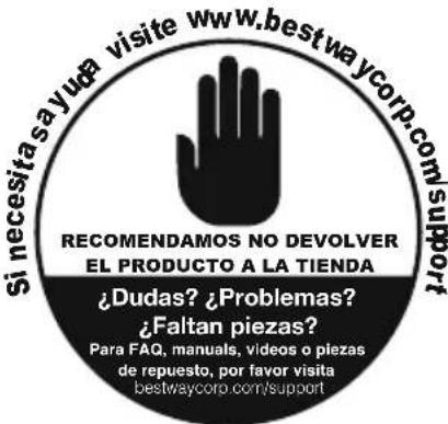 BESTWAY Power Steel 5616Y - PISCINAS RECTANGULARES POWER STEEL™ MANUAL DE INSTRUCCIONES - 1