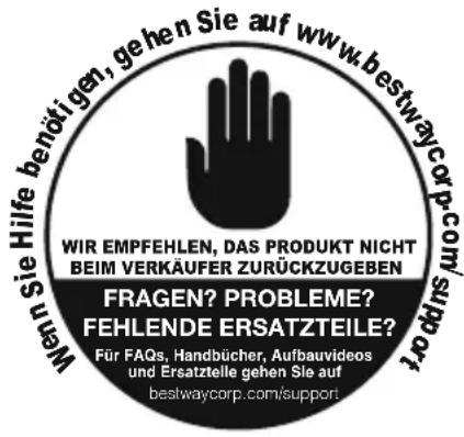 BESTWAY Flowclear 58486 - SANDFILTERANLAGE GEBRAUCHSANLEITUNG - 1