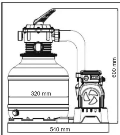 BESTWAY Flowclear 58499 - DANE TECHNICZNE - 1