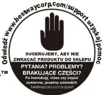 BESTWAY Power Steel 5619W - BASENY OWALNE POWER STEEL™ INSTRUKCJA OBSŁUGI - 1