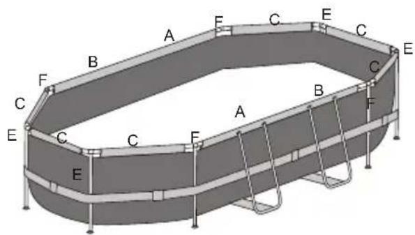 BESTWAY Power Steel 5619W - ESTRUCTURA - 3