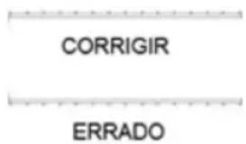 CORRIGIR ERRADO