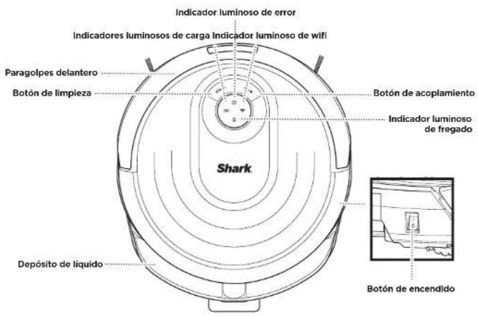 SHARK AI Robot Vac Mop RV2001WDEU - DESCUBRA SHARK® AI ROBOT VACMOP - 1