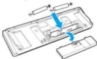 GROHE 39354SH1 - Sostituzione delle batterie del telecomando - 3