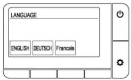 LANGUAGE ENGLISH DEUTSCH FRANÇAIS