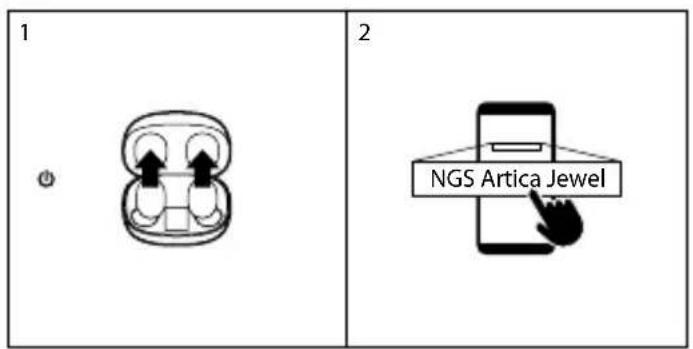 NGS Artica Jewel - PAirer le CASQUeS AveC leS PériPHériQUeS DU BIUtTooTH - 1