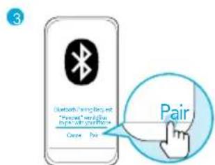 soundcore Spirit X2 - A Bluetooth és az eszköz párosítása - 3