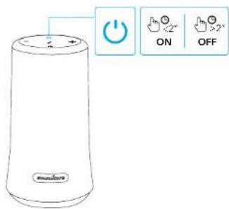 soundcore Flare 2 - Ligando/desligando - 1