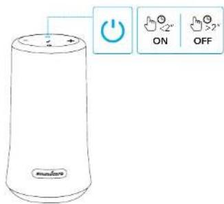 soundcore Flare 2 - Mise sous/hors tension - 1