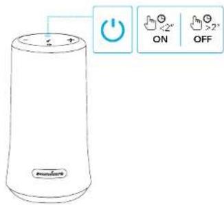 soundcore Flare 2 - Ein-/Ausschalten - 1